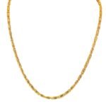 Mahi Exclusive Gold Plated Long Chain for Men and Boys (CN1100232G) - Fast Shipping to USA & Canada