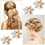 ANNACREATIONS Korean Style Pearl Mini Hair Clutches Hair Accessories For Women & Girls 18 Count (Pack of 1) - Fast Shipping to USA & Canada - Image 7