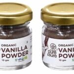 Pure & Sure Organic Vanilla Powder 20gm| 10gm (Pack of 2) - Fast Shipping to USA & Canada