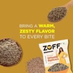 Zoff Whole Cumin Seeds Jeera 200gm - 100% Natural & Fresh - Hygienically Packed, Rich Aroma & Flavor - Nutrient-Rich Spice for Indian Cooking - Fast Shipping to USA & Canada - Image 5