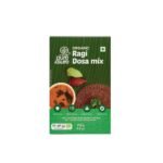 Pure & Sure Organic Ragi Dosa Instant Mix 250G | Ready to Cook Dosa Batter | Authentic South Indian Taste | Rich in Aroma & Flavors | 0% Maida | Chemical & Preservative Free - Fast Shipping to USA & Canada