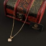 Brado Rose Gold Kundan Choker Necklace Set with Earrings - Fast Shipping to USA & Canada - Image 5