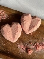 The Shower Box Organic STRAWBERRY Bath Bombs Purely Handmade for Women Girl Kids Rose (Pack of 2, 35-45 Gram Each) - Fast Shipping to USA & Canada - Image 2