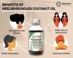 Sitaram Ayurveda Neelibringadhi Hair Oil (450ML) | Kerala Ayurvedic Neelibhrungadi Thailam | Neelibringadi Keram Herbal Oil For Healthy Hair - Fast Shipping to USA & Canada - Image 5