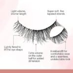 Ardell Naked Lashes 433 Soft, Extra-Lightweight Fibers False Eyelash for Women, Brighter & Rounder Style False Eyelash for Girls, Bendy, Comfy Invisiband Eyelash - Fast Shipping to USA & Canada - Image 5