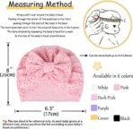 ANNACREATIONS Premium Designer Soft Bow Head Wrap Stretchable Headband Super Elastic Band Hair Accessories for Baby Girls (Pack of 5) - Fast Shipping to USA & Canada - Image 5