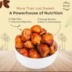 Khari Foods Premium Dried Zahidi Brown Dates, Khajur/Khajoor Dry Fruits, Energy Booster, High Fibre, Soft & Juicy, Healthy Snacks (500gm x 2) - Fast Shipping to USA & Canada - Image 6