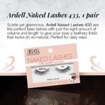 Ardell Naked Lashes 433 Soft, Extra-Lightweight Fibers False Eyelash for Women, Brighter & Rounder Style False Eyelash for Girls, Bendy, Comfy Invisiband Eyelash - Fast Shipping to USA & Canada - Image 3