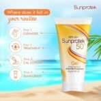 Salve Sunprotek Matte Look Sunscreen SPF50 PA+++ For Oily or Acne prone skin, Paraben & Sulphate free For Women And Men - 100gm - Fast Shipping to USA & Canada - Image 5