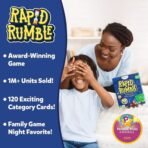 Skillmatics Rapid Rumble - Fast-Paced Board Game for Kids, Teens & Adults, Fun for Family Game Night & Educational Toy, Quick-Thinking Card Game, Gift for Ages 6, 7, 8, 9 & Up - Fast Shipping to USA & Canada - Image 4