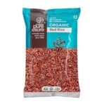 Pure & Sure Organic Red Rice 1Kg | 100% Naturally Handpounded Laal Chawal | Rich Source of Iron, Vitamins & Antioxidants | Certified Organic | Gluten Free | No Additives - Fast Shipping to USA & Canada - Image 2