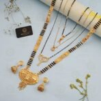 Brado Rose Gold Kundan Choker Necklace Set with Earrings - Fast Shipping to USA & Canada - Image 3