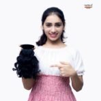 Capillatura Ponytail Human Hair Extensions - Curly | Easy Clip-In Style | Natural Natural Hair | Changeable clips | Washable | Original hair extensions (10, Natural Black) - Fast Shipping to USA & Canada - Image 6