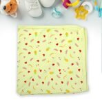 LuvLap Cotton Hooded Wrapper Baby Towel Pineapple Print, Yellow - Fast Shipping to USA & Canada - Image 5