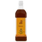 Pure & Sure Organic Cold Pressed Sesame Oil 1Ltr (Til ka Tel) | 100% Natural Kolhu/Kacchi Ghani/Chekku | Pure Cold Pressed Edible Oil | No Additives & Chemical Free - Fast Shipping to USA & Canada