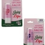 Piiu Nourishing Lip Care Salve, Complete Protection For Your Juicy Lips | Watermelon Lip Balm (01) & Nature Fresh Lip Balm (03) | Protect, Repair & Hydrate Lips | Net Wt. 4.5gm | (BUY 1 GET 1 FREE) - Fast Shipping to USA & Canada