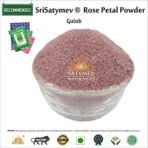 SriSatymev Sun Dried Rose Petal Powder 100g | Good For Skin and Hairs | Gulab Patti - Fast Shipping to USA & Canada - Image 3