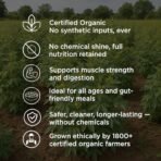 Pure & Sure Organic Toor Dal - 500 gm | 100% Natural & Premium Arhar, Tur, Tuar Dal | Rich in Proteins & Fibers | Unpolished & Unadulterated - Fast Shipping to USA & Canada - Image 6