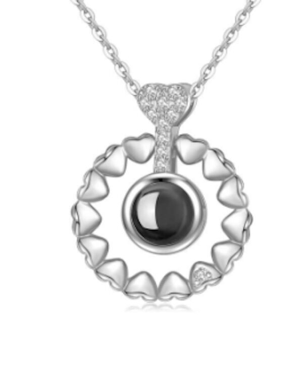 Nilu's Collection Beautiful Little-Heart-Shaped Pendant Set with Stylish Necklace Chain | Copper | for Women and Girls - Fast Shipping to USA & Canada