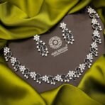 Brado Gold & Silver AD Choker Necklace Set - Fast Shipping to USA & Canada - Image 5