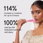 ind? wild Wedding Rose (15ml) Dewy Lip Balm | Hydrating & Plumping | Lasts 8+ hours | Rose-Tinted & Non-Sticky | With Natural Desi Ghee, Peptides, Hyaluronic Acid & Shea Butter | Korean Fomrulation - Fast Shipping to USA & Canada - Image 3