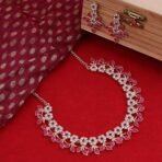 Brado Traditional Gold Choker Necklace Set with Earrings - Fast Shipping to USA & Canada - Image 4