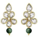 I Jewels Gold Plated Kundan & Pearl Necklace Set (ML311) - Fast Shipping to USA & Canada - Image 6