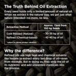 Pure & Sure Organic Cold Pressed Sunflower Oil | Sunflower Oil for Cooking | High in Antioxidants, Delicious & Healthy Sunflower Cooking Oil (1 Litre) - Fast Shipping to USA & Canada - Image 6