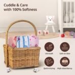 LuvLap Cotton Muslin Swaddle Set, Pack of 3 - Fast Shipping to USA & Canada - Image 4