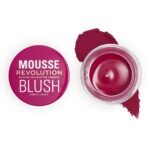 Makeup Revolution- Mousse Blusher- Pink |soft-focus effect | Non-sticky Cream-to-powder finish |Delivering buildable colour for a tailored flush |Blendable and shades |6 gm - Fast Shipping to USA & Canada