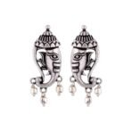 Voylla Aarambh Miniature Vinayaka Earrings - Fast Shipping to USA & Canada