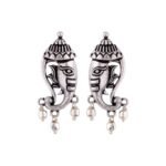 Voylla Aarambh Miniature Vinayaka Earrings - Fast Shipping to USA & Canada