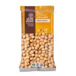 Pure & Sure Organic Kabuli Chana Dal 500Gm | 100% Natural & Unpolished Pulses | Rich in Protein | No Cholesterol No Additives | Chemical Free & Pesticides Free| Steam Sterilized - Fast Shipping to USA & Canada