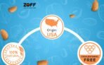 Zoff 100% Natural Premium Dried Almonds | Premium Badam Giri | High in Fiber & Boost Immunity | Real Nuts | Gluten Free | Pack of 4 * 250 GM | 1KG - Fast Shipping to USA & Canada - Image 4