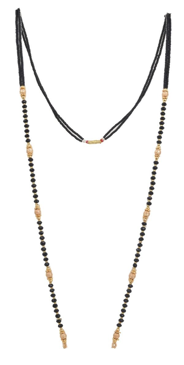 BFC- Buy For Change Kundan Diamond High Gold Plated Long Mangalsutra For Woman_BFC37 - Fast Shipping to USA & Canada