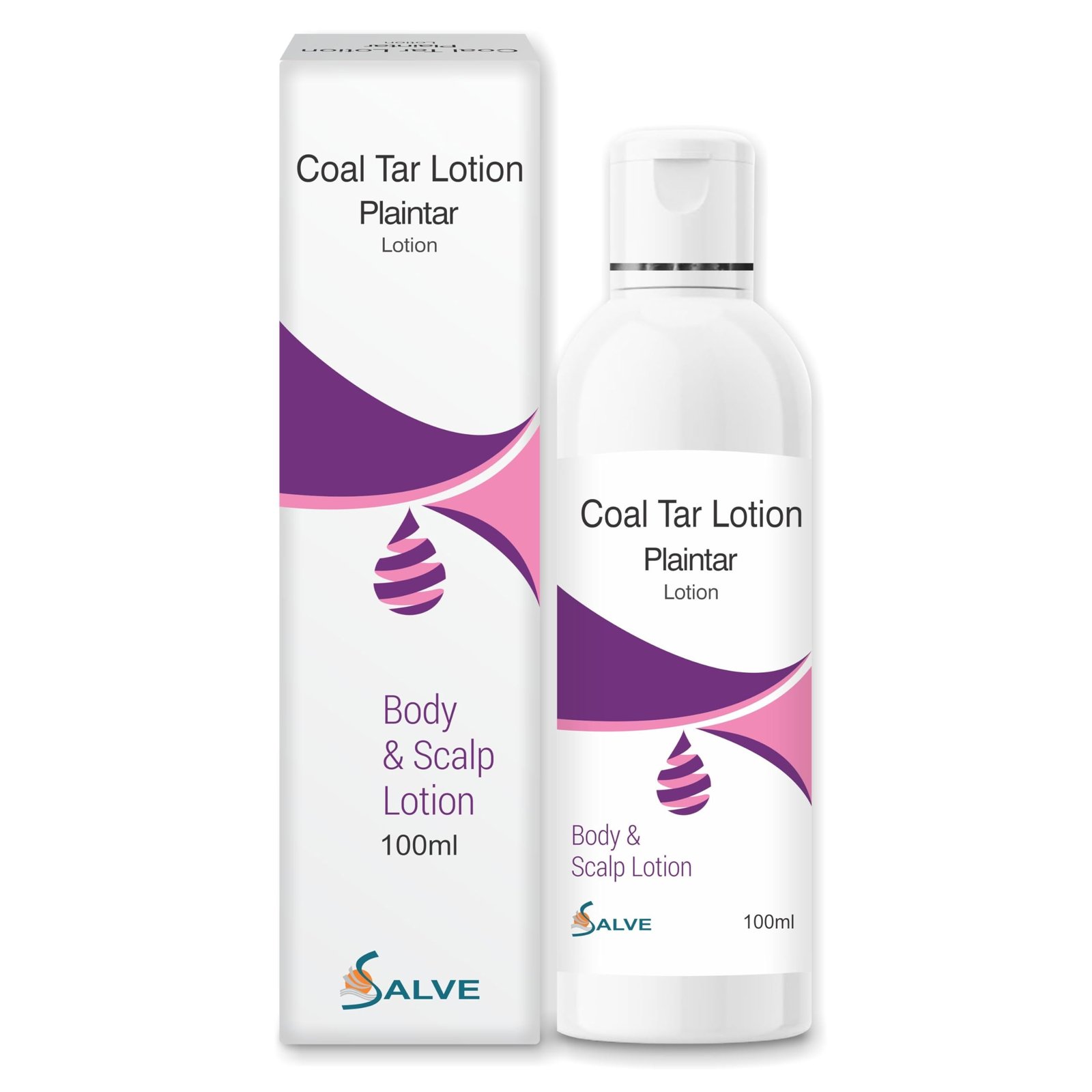 616-lSzXGNL-1.jpg SALVE Plaintar Coal Tar Leave-On Lotion | Quick Absorbing Formula Paraben & Adulterant Free (Pack Of 1) - Fast Shipping to USA & Canada - Image 1