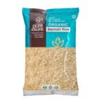 Pure & Sure Organic Basmati Rice 1Kg | Everyday Use Long Grain Rice | Gluten Free | Naturally Aged, Rich in Taste & Aroma | No Chemicals & No Pesticides - Fast Shipping to USA & Canada