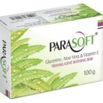 Parasoft Moisturising Soap with Goodness of Aloe Vera, Glycerine & Vitamin E Daily Skin Nourishing Bathing Bar For Dry & Sensitive Skin (100g (Pack of 1)) - Fast Shipping to USA & Canada