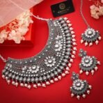 Brado Combo of 4 Gold Plated Long & Short Mangalsutra with Earrings - Fast Shipping to USA & Canada - Image 5