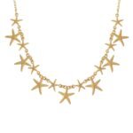 VOYLLA Hawaii Starfish Dangler Necklace|Collar Necklace For Women|Boho|Vacation|Travel| - Fast Shipping to USA & Canada