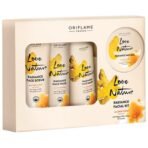 Oriflame Radiance Facial Kit with Organic Milk, Honey and Turmeric 450 ml - Fast Shipping to USA & Canada