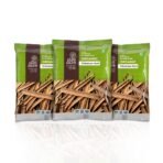 Pure & Sure Organic Cinnamon Bark 150Gm |100% Natural Sabut Dalchini | Rich Aroma, Flavour & Taste | Certified Organic & Chemical Free (50G x Pack of 3) - Fast Shipping to USA & Canada