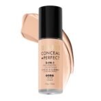 Milani Full Coverage Natural Conceal + Perfect 2-In-1 Cruelty-Free Liquid Foundation (Nude, 1 Fl. Oz.) Blemishes & Skin Discoloration For Flawless Complexion, Dry - Fast Shipping to USA & Canada