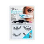 ARDELL Eye Lash 120 Black Deluxe Pack - 65223 + Duo Clear Glue 1g - Fast Shipping to USA & Canada
