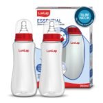 LuvLap Slim Neck Feeding Bottle 250ml, Pack of 2 - Fast Shipping to USA & Canada