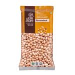 Pure & Sure Organic Groundnut (Peanut) 500G | 100% Natural Moongfali/Peanut Raw | High Protein | No Preservatives, No Trans-Fat | Steam Sterilized| Ready to Eat, Healthy Snack - Fast Shipping to USA & Canada