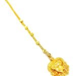 SMARNN Gold Plated Mang Tikka for Women - Fast Shipping to USA & Canada