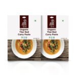 Pure & Sure Organic Red Thai Curry Paste 100gm| Natural Curry Paste | Made with Thai Ingredients | Ready to Cook/Use | Aromatic & Tasty | No Preservatives | 50gm each (Pack of 2) - Fast Shipping to USA & Canada