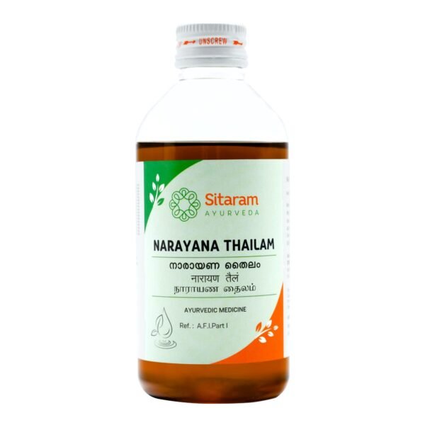 Sitaram Ayurveda Narayana Thailam | Narayana Thailam Oil | Nayarana Tailam For Pain Relief (200 ml) - Fast Shipping to USA & Canada
