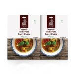 Pure & Sure Organic Tom Yum Curry Paste | Natural Curry Paste | Made with Thai Ingredients | Ready to Cook/Use | Aromatic & Tasty | No Preservatives | 50gm (Pack of 2) - Fast Shipping to USA & Canada